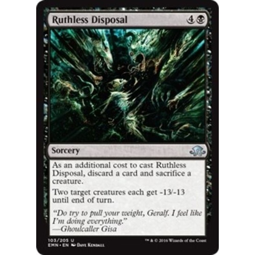 Ruthless Disposal FOIL - EMN