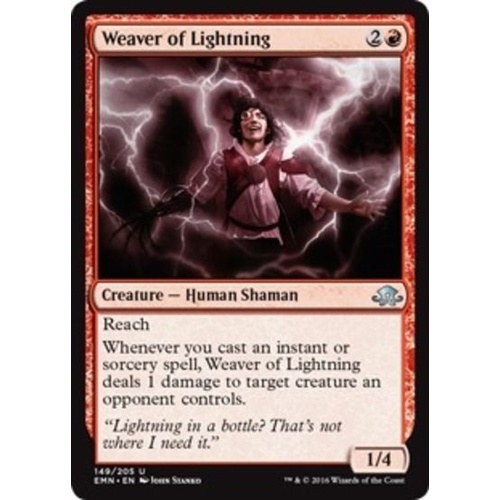 Weaver of Lightning FOIL - EMN