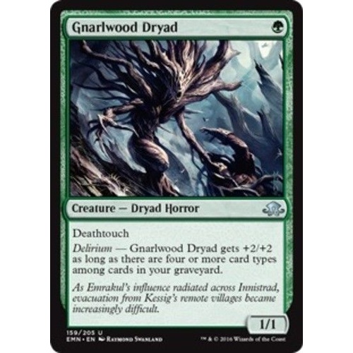 Gnarlwood Dryad FOIL - EMN