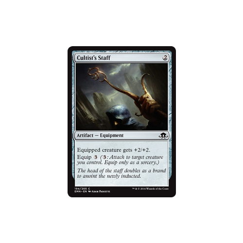 Cultist's Staff FOIL - EMN