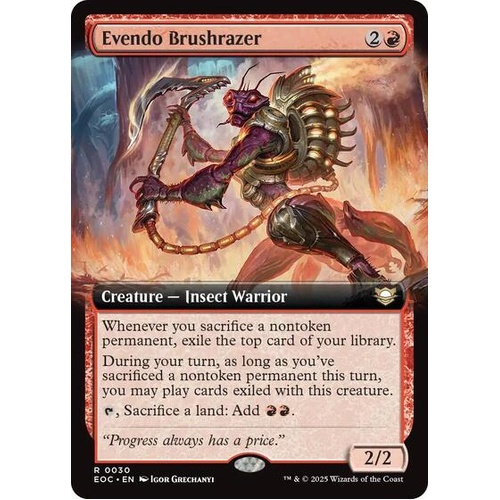 Evendo Brushrazer (Extended Art) - EOC