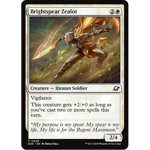 Brightspear Zealot - EOE