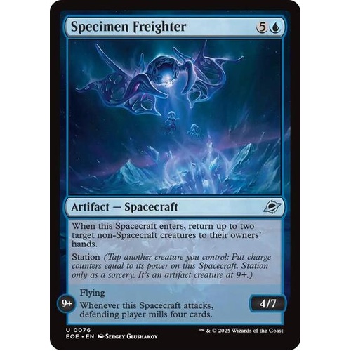 Specimen Freighter - EOE