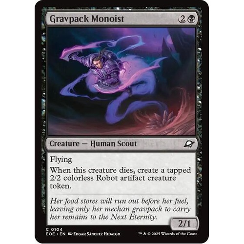 Gravpack Monoist - EOE