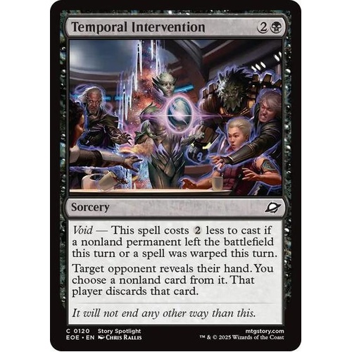Temporal Intervention - EOE
