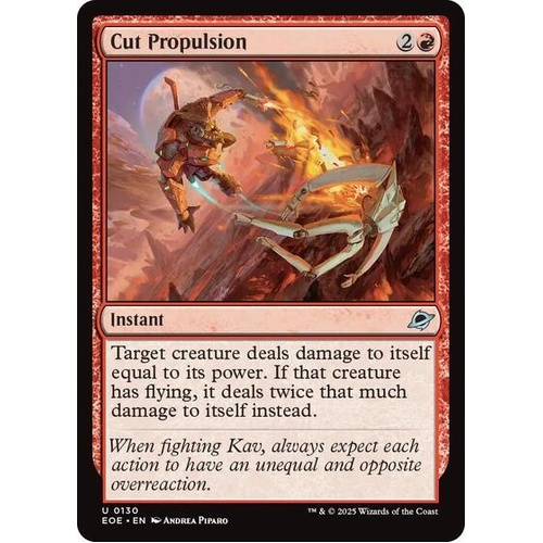 Cut Propulsion - EOE