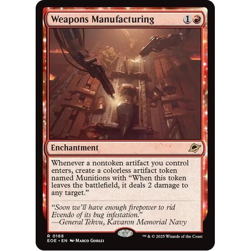 Weapons Manufacturing - EOE