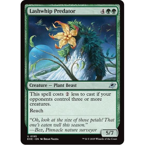 Lashwhip Predator - EOE