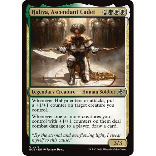 Haliya, Ascendant Cadet - EOE