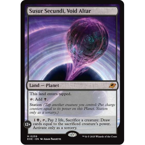 Susur Secundi, Void Altar - EOE