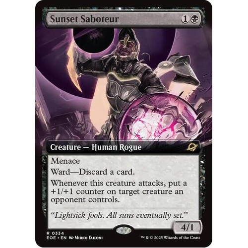 Sunset Saboteur (Extended Art) - EOE