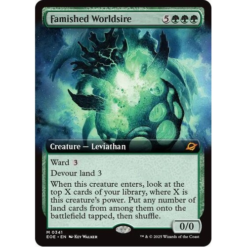 Famished Worldsire (Extended Art) - EOE