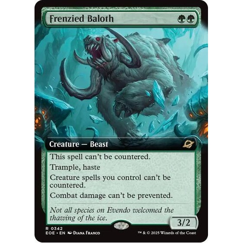 Frenzied Baloth (Extended Art) - EOE