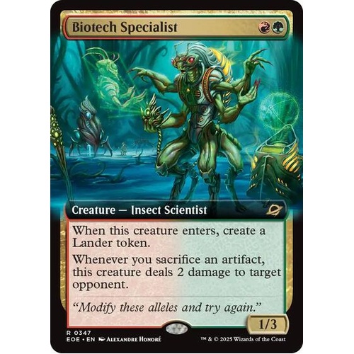 Biotech Specialist (Extended Art) - EOE