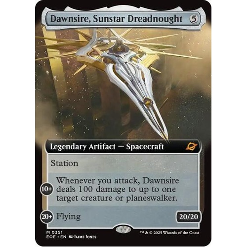 Dawnsire, Sunstar Dreadnought (Extended Art) - EOE