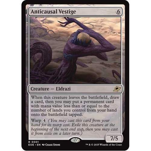 Anticausal Vestige FOIL - EOE