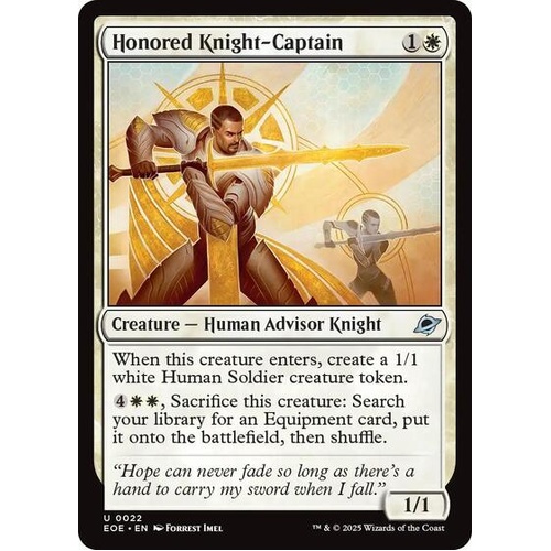 Honored Knight-Captain FOIL - EOE