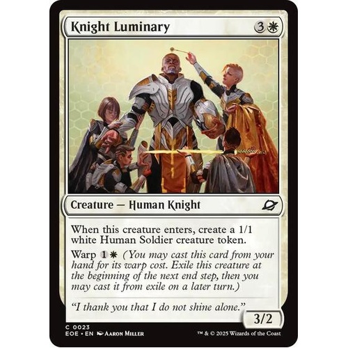 Knight Luminary FOIL - EOE