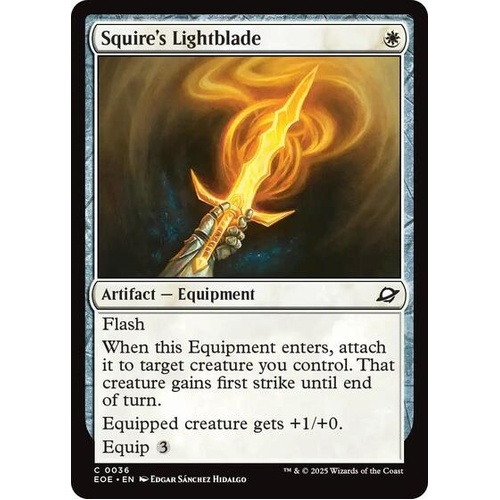 Squire's Lightblade FOIL - EOE