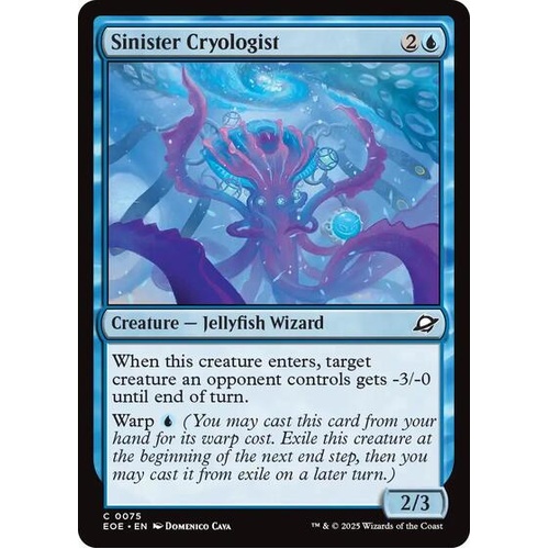 Sinister Cryologist FOIL - EOE
