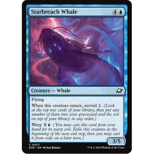 Starbreach Whale FOIL - EOE