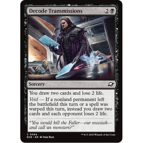 Decode Transmissions FOIL - EOE