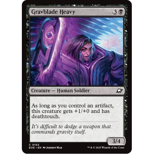 Gravblade Heavy FOIL - EOE