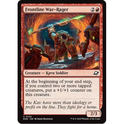 Frontline War-Rager FOIL - EOE