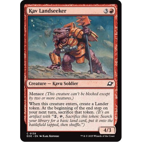 Kav Landseeker FOIL - EOE