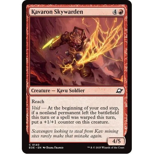 Kavaron Skywarden FOIL - EOE