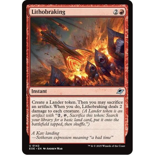 Lithobraking FOIL - EOE
