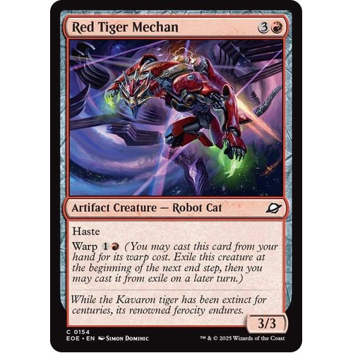 Red Tiger Mechan FOIL - EOE