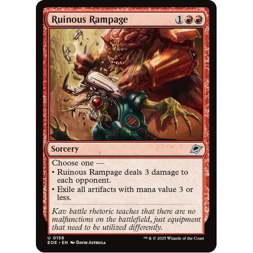 Ruinous Rampage FOIL - EOE