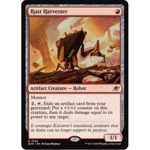 Rust Harvester FOIL - EOE