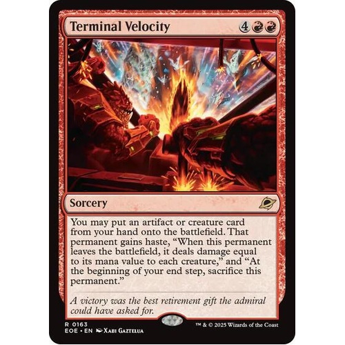 Terminal Velocity FOIL - EOE