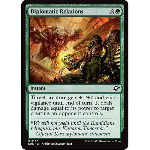 Diplomatic Relations FOIL - EOE