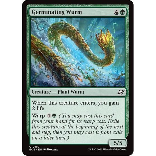 Germinating Wurm FOIL - EOE