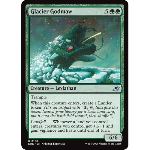 Glacier Godmaw FOIL - EOE