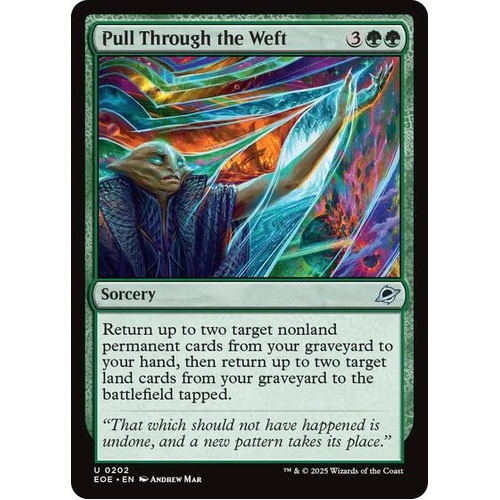 Pull Through the Weft FOIL - EOE