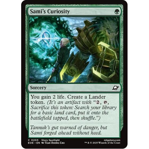 Sami's Curiosity FOIL - EOE
