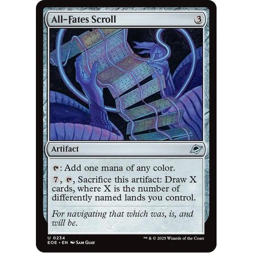 All-Fates Scroll FOIL - EOE