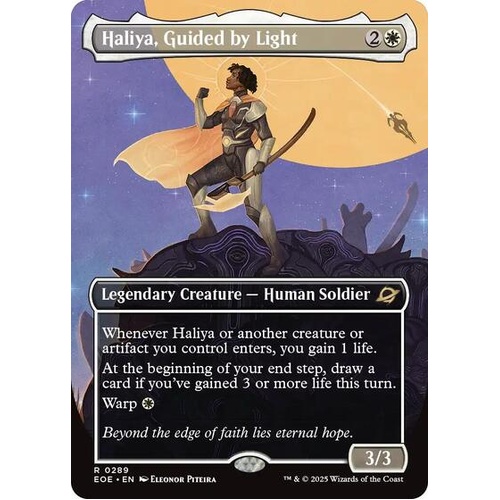 Haliya, Guided by Light (Borderless) FOIL - EOE