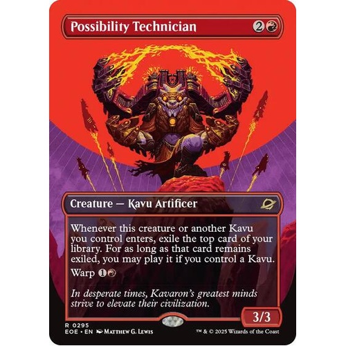 Possibility Technician (Borderless) FOIL - EOE