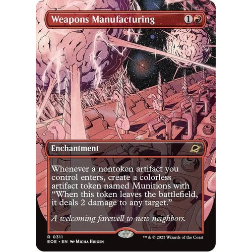 Weapons Manufacturing (Borderless) FOIL - EOE