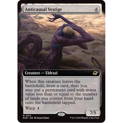 Anticausal Vestige (Extended Art) FOIL - EOE