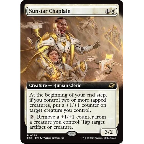 Sunstar Chaplain (Extended Art) FOIL - EOE