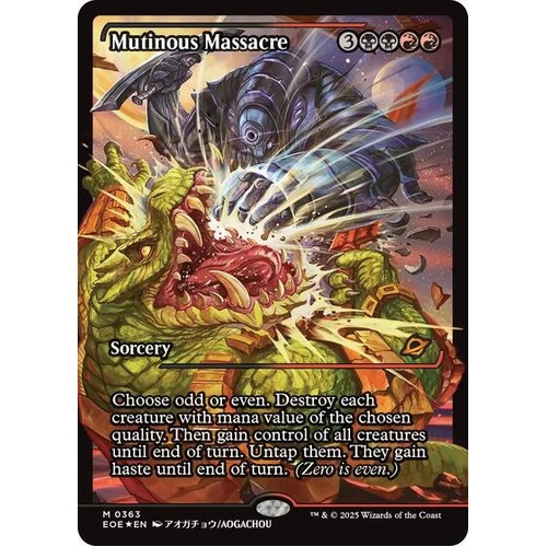 Mutinous Massacre (Showcase) FOIL - EOE