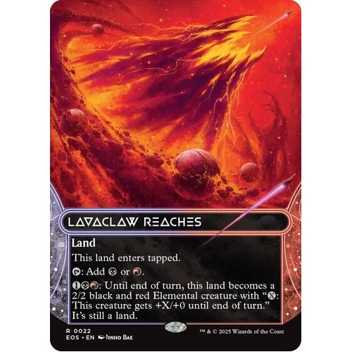 Lavaclaw Reaches (0022) (Borderless) - EOS