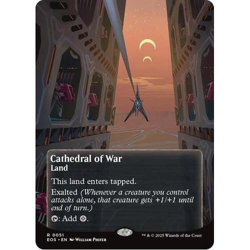 Cathedral of War (0051) (Borderless) - EOS