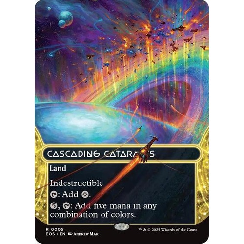 Cascading Cataracts (0005) (Borderless) FOIL - EOS